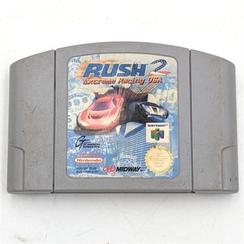 Rush 2 - Cartridge - Nintendo 64 Spil - (EUR) (C Grade) (Genbrug)
